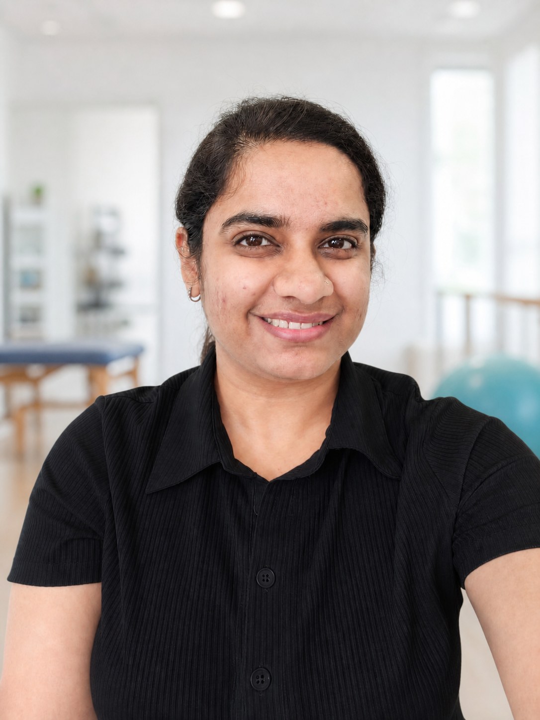 Shriya, physiotherapist